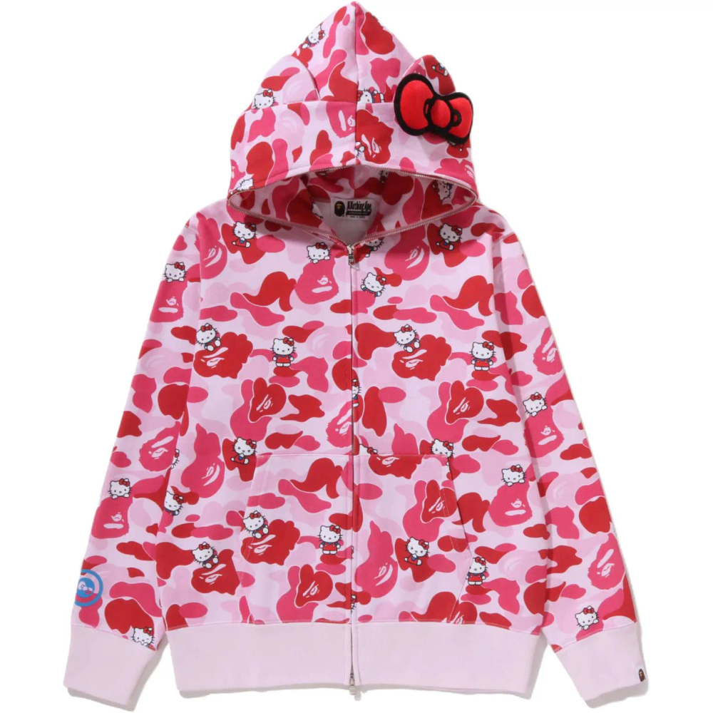 A Bathing Ape Bathing Ape X Sanrio Sweatshirts Moderate No Fleece Lined