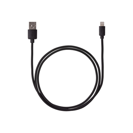 Кабель в ПВХ оплетке Tdm Electric ДК 3, USB - Lightning, 1 м, черный