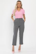 Брюки укороченные Энни (серые) Б14285-10М LT Collection