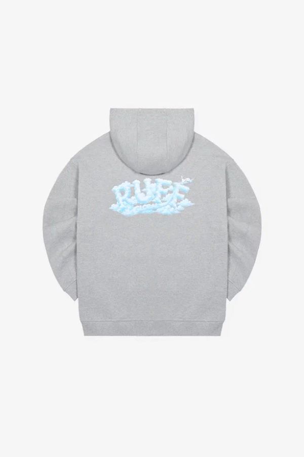 Худи Оверайз Skybraker серое - фото 2