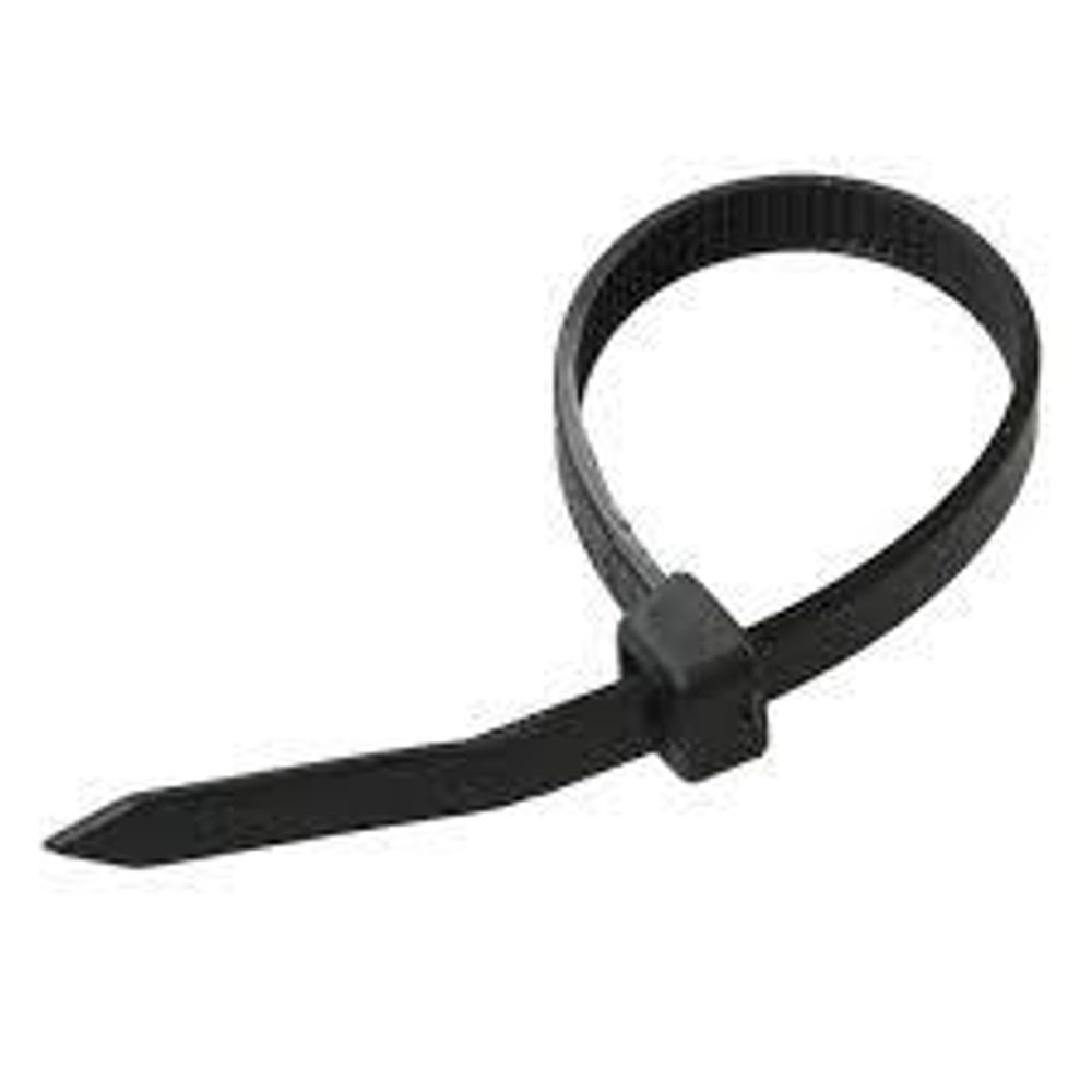 Хомут нейлоновый для стяжки 3,6х300мм, черный 1-2 sale