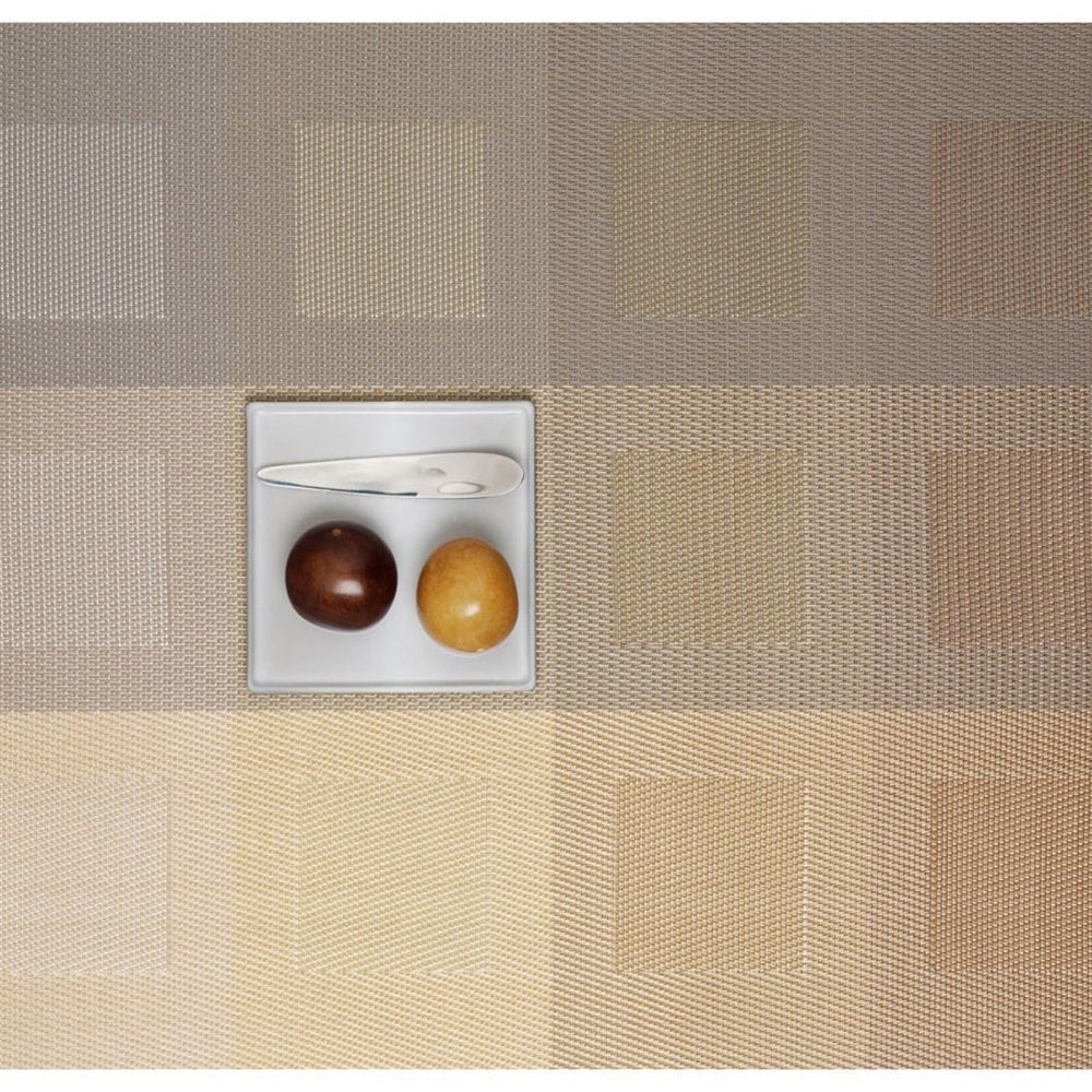 Салфетка подстановочная 36х48 Chilewiсh Engineered squares Gold США фото