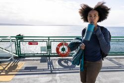 Термостакан Klean Kanteen Rise Tumbler 26oz Straw Lid (770 мл) Brittany Blue