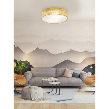 Светильник потолочный 1*Е27 97641 шампань/золото Viserbella Eglo