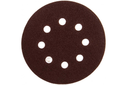 Круг шлифовальный СТАНДАРТ (5 шт; 125 мм; 8 отв; Р80) Зубр 35350-125-080