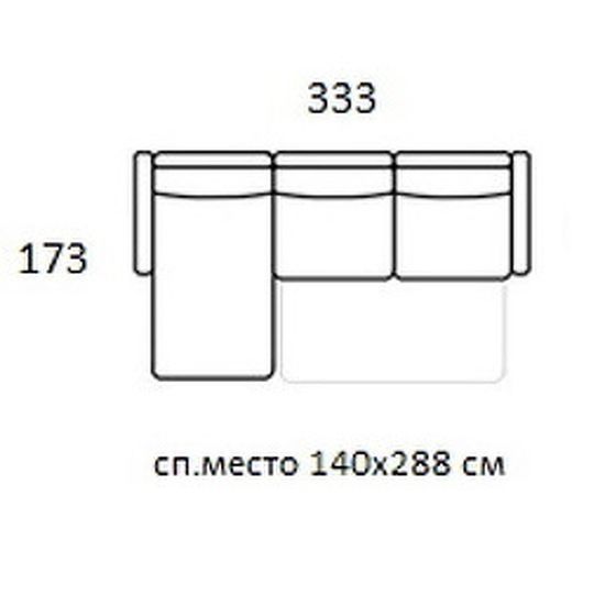 Диван-кровать Tresor SELECTION, FRATELLI BARRI