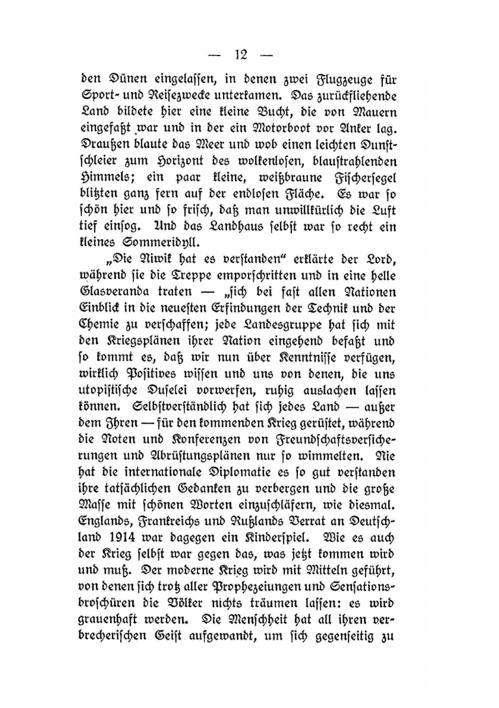 Nie wieder Krieg. Die Vereinigten Staaten von Europa unter deutscher Führung | C. Rabe