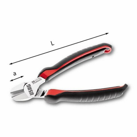 188 AX Кусачки для тяжелых работ, длина 200 мм, USAG (Италия)