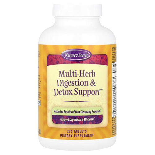 Nature's Secret, Multi-Herb Digestion & Detox Support™, 275 таблеток