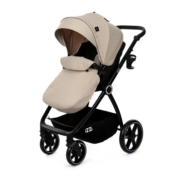 Коляска-трансформер iZZi #1 2 в 1 Vanilla Black