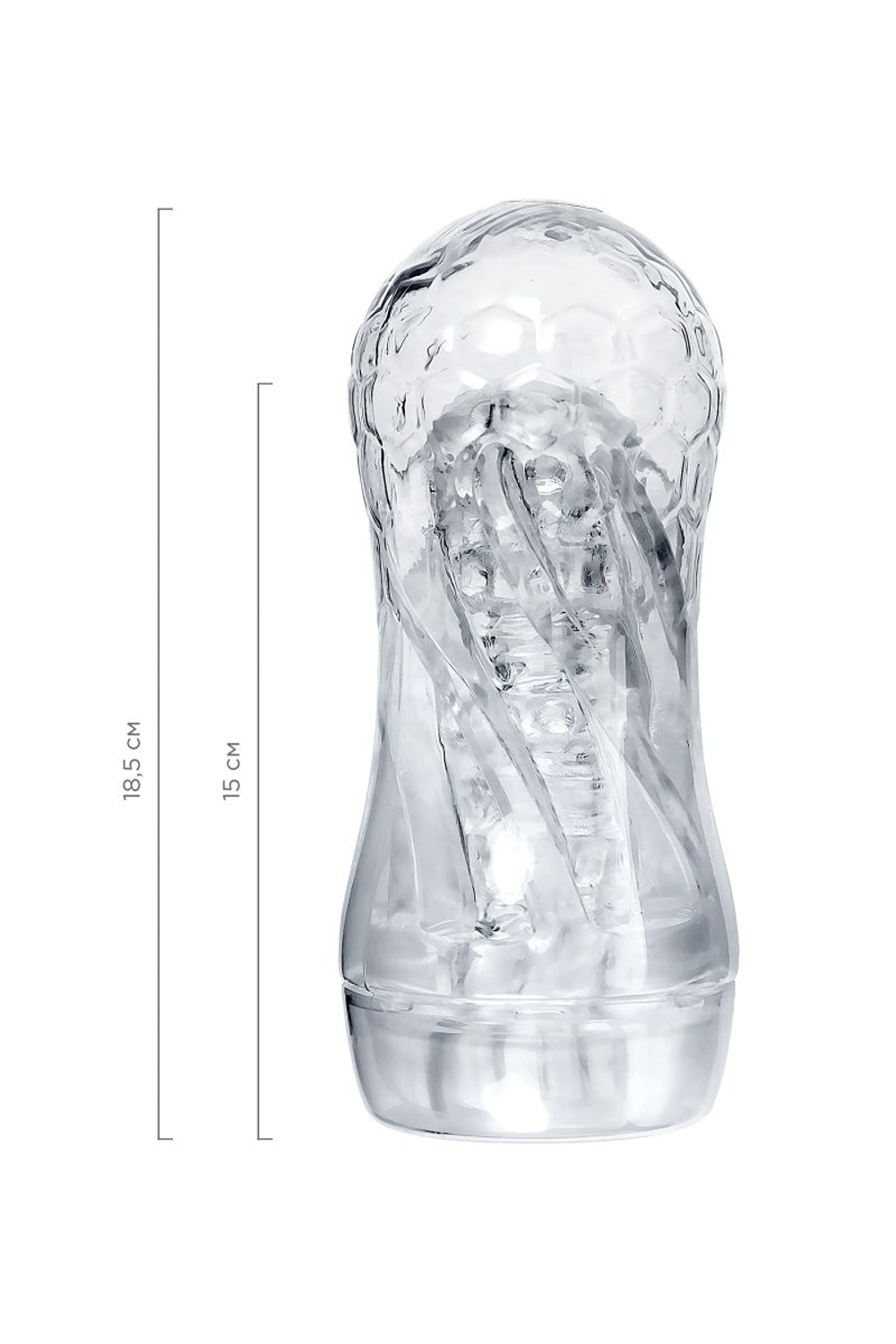 Прозрачный мастурбатор Jelf (Цвет: прозрачный)