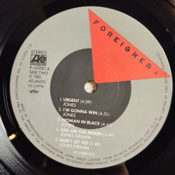 Винтажная виниловая пластинка LP Foreigner 4 (Japan 1981) (Obi Copy) Juke Box Hero