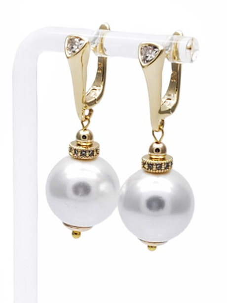 91002045 Серьги Selena Pearls