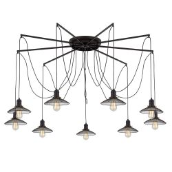 Citilux Эдисон CL451292 Люстра паук Венге