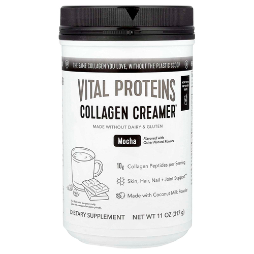 Vital Proteins, Collagen Creamer®, мокко, 317 г (11 унций)