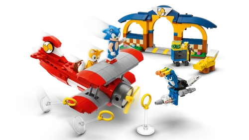 Конструктор LEGO Sonic the Hedgehog 76991 Мастерская Тейлза и самолет "Торнадо"