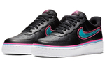 Кроссовки Nike Air Force 1 Sport Nba Black Blue Gale Laser Fuchsia