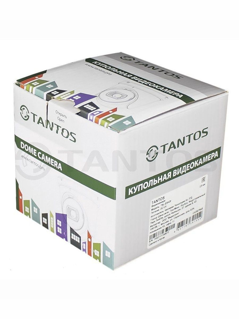 Видеокамера IP TSi-Veco25FP