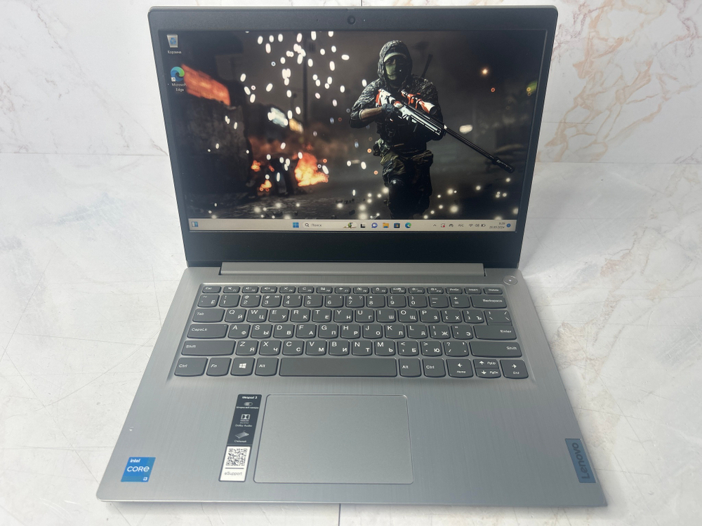Ноутбук Lenovo IdeaPad 3-14ITL05. Конфигурация: Intel Core i3-1115G4 3 ГГц/8 ГБ/256 ГБ SSD/Intel UHD Graphics/Windows 11 Домашняя/14"/1920x1080 пикс.