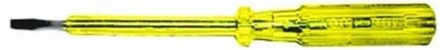 Отвертка индикаторная Fit, 190мм (100-500V) 56502