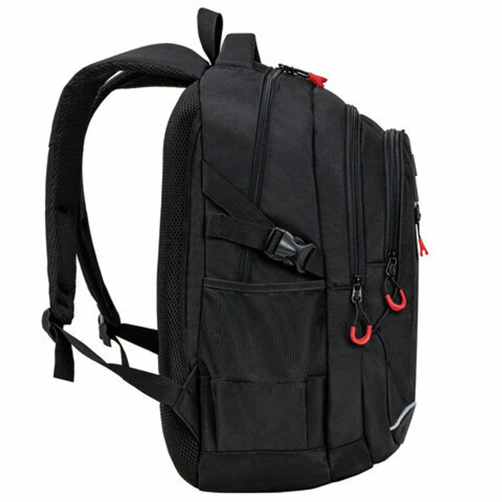 Рюкзак BRAUBERG CONTENT универсальный, 2 отделения, светоотражающий принт, "Direction", 47х33х18 см, 271653