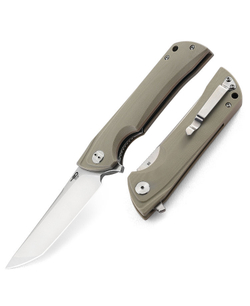 Нож складной Bestech knives BG16B-1 PALADIN Khaki G10