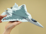 Модель самолета Су-57 (М1:48, 053, Пиксели светлые)