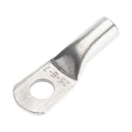 Наконечник медный луженый ТМЛ 25–8–8 (25мм² - Ø8мм) ГОСТ 7386-80 (в упак. 100 шт.) REXANT