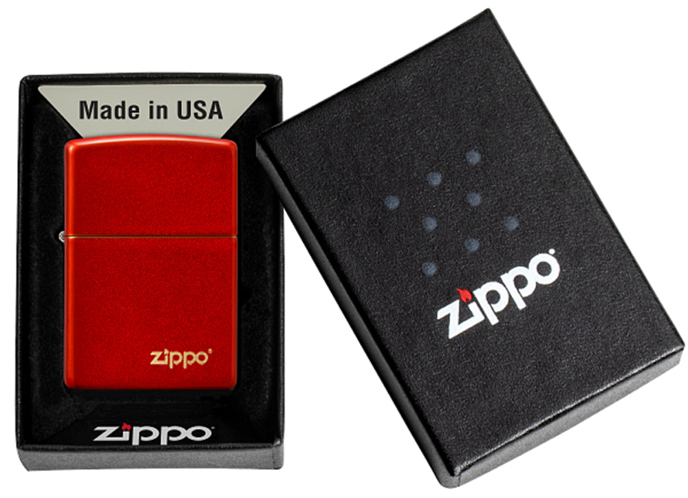 Зажигалка Classic Metallic Red ZIPPO 49475ZL