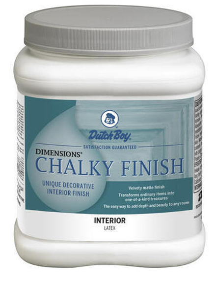 Меловая краска для мебели  DIMENSIONS CHALKY FINISH DutchBoy 1л