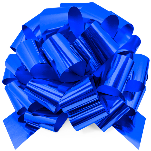 Бант-шар 36см синий