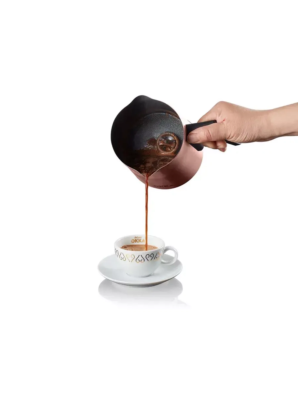 Турецкая электрическая турка Rich Spin M OK0012-R