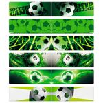 Закладки для книг МАГНИТНЫЕ, "5 ДИЗАЙНОВ МИКС", 6 штук, 60x20 мм, FUNSTER (ФАНСТЕР), 116652