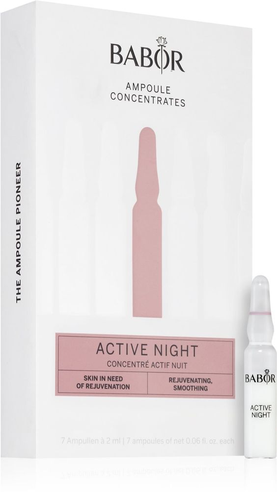 BABOR ампулы для восстановления кожи Ampoule Active Night
