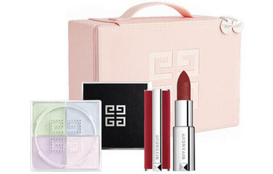 Набор декоративной косметики Givenchy Quadrangle Star Queen Makeup Sets Oil Control Long-Lasting Setting Loose Powder Lipstick