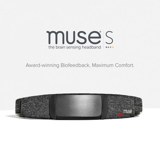 Прибор для медитации Muse S: the Brain Sensing Headband
