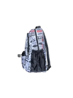 Рюкзак "BEIMAIQI вывеска" городской QOZA, белый, 12 л