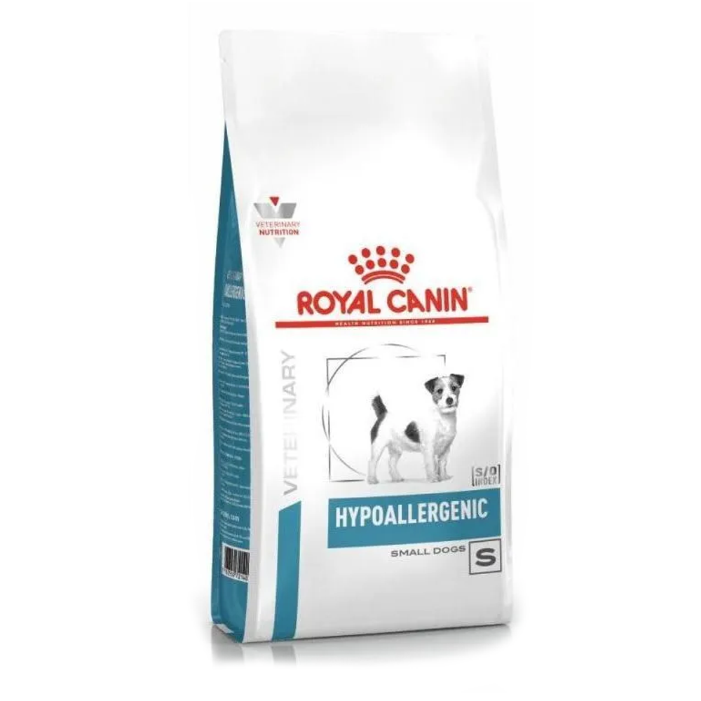 Royal canin vd hypoallergenic hsd 24 small dog 1 кг ветеринарная диета, сухой корм для собак весом менее 10 кг с пищевой аллергией или непереносимость