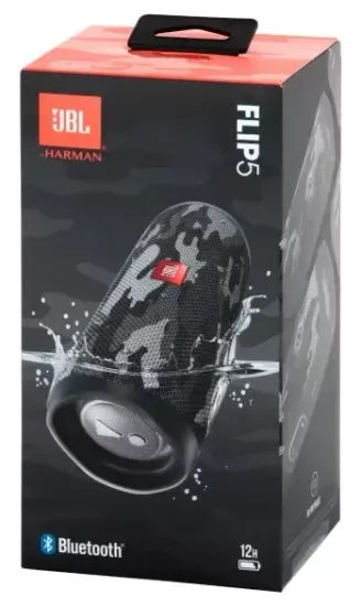 Портативная акустика JBL Flip 5, arctic camouflage