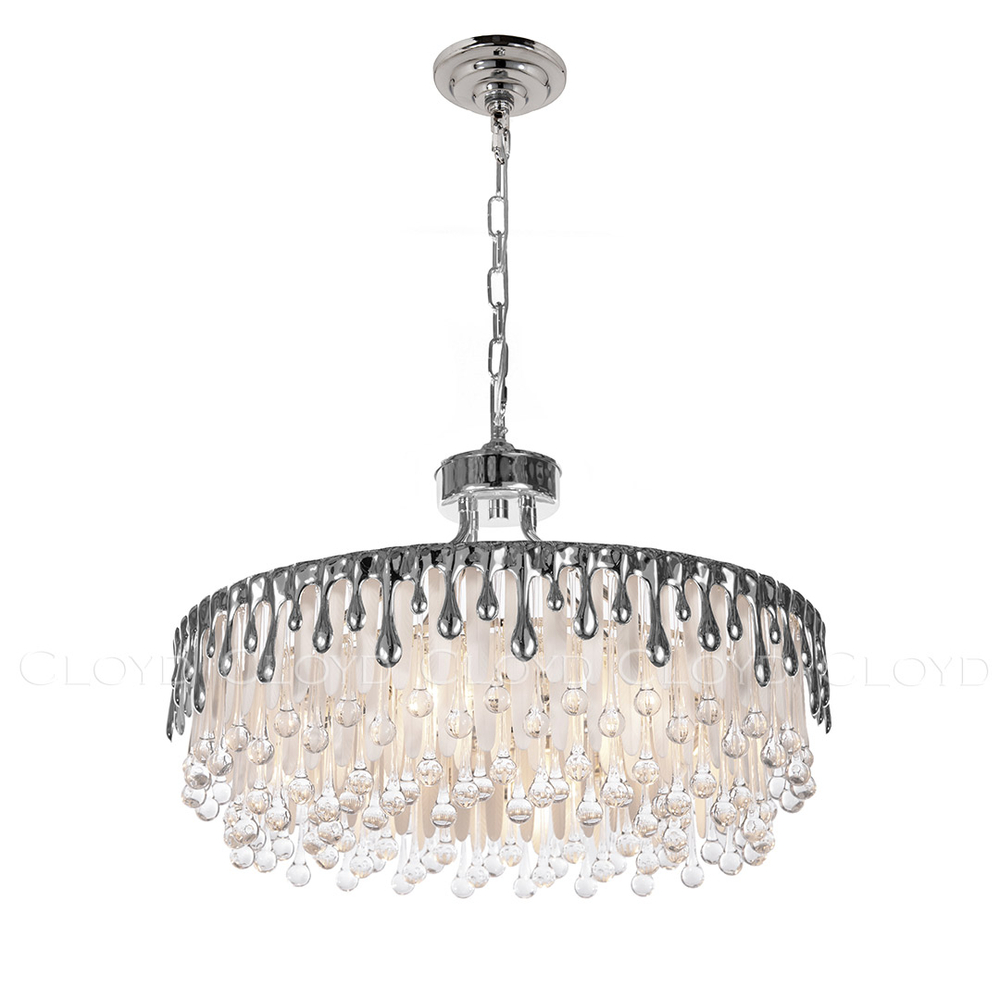 Люстра Cloyd CAPULETTI C8 / Ø60 см - хром (арт.11303)