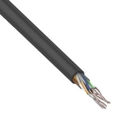 Кабель витая пара неэкранированный UTP 4PR 24AWG cat 5e CU outdoor/уличный 8 жил [305м] Rexant (провод для интернета) 01-0045