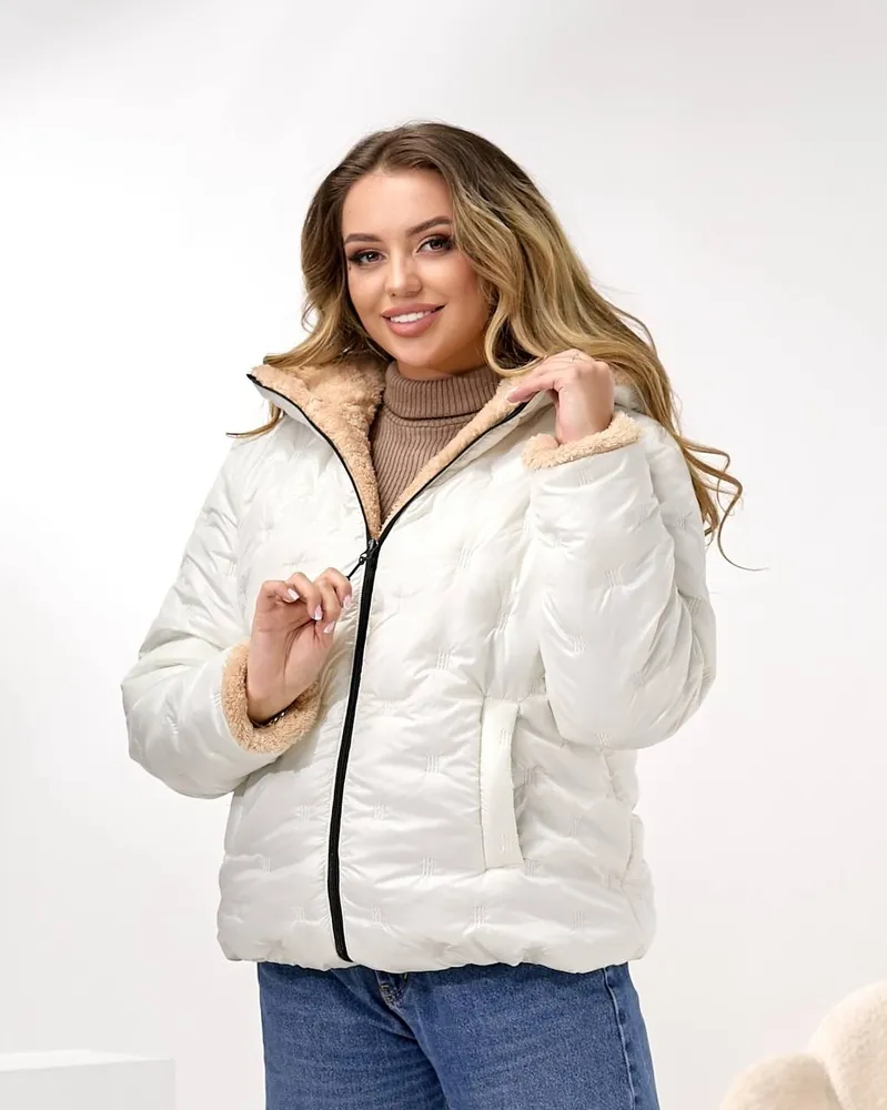 Куртка с мехом УК-4431 Фабрика Моды