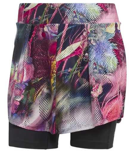 Теннисная юбка Adidas Melbourne Skirt - multicolor/black