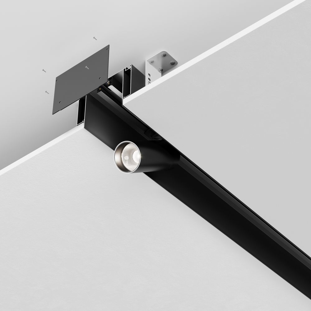 Профиль для ниши скрытого монтажа в гипсокартонный потолок Maytoni ALM-11681-PL-B-2M