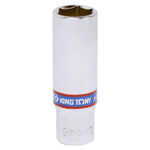 KING TONY (323515M) Головка торцевая глубокая шестигранная 3/8", 15 мм