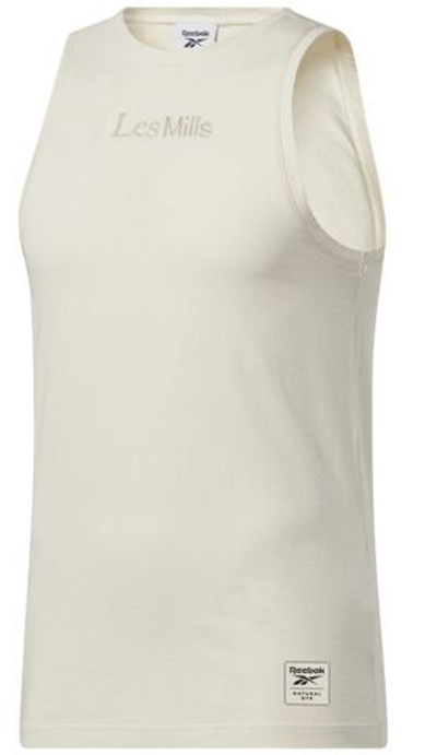 Теннисная футболка Reebok Les Mills No Dye Tank M - White