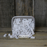 Натуральный камень колотый на модуль для мозаики