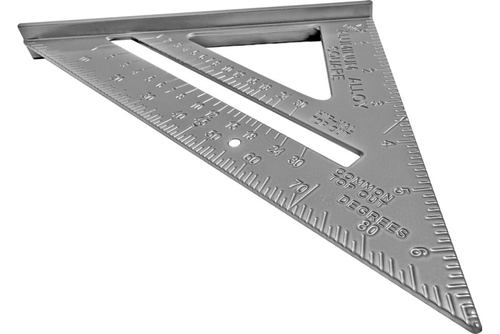Угольник плотника 300мм алюминиевый литой Вертекс