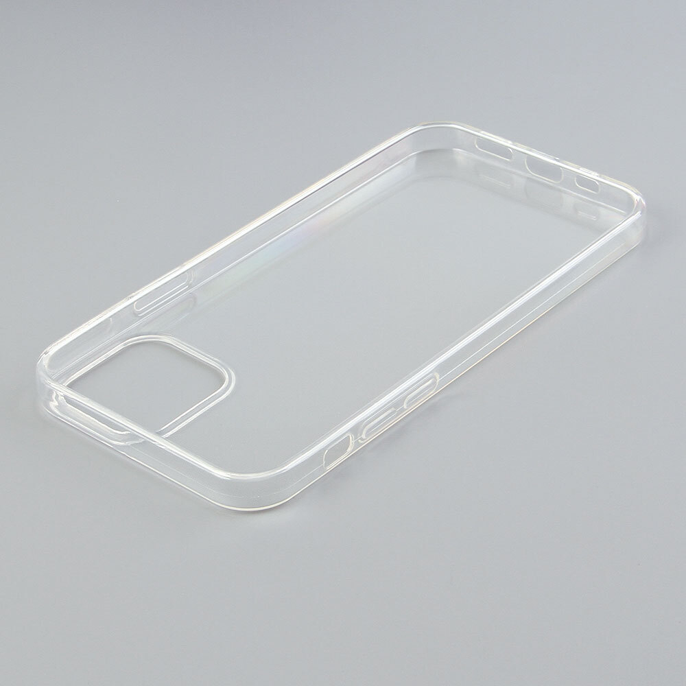 Ультра тонкий прозрачный силиконовый чехол для iPhone 12 и 12 Pro, серия Ultra Clear от Caseport