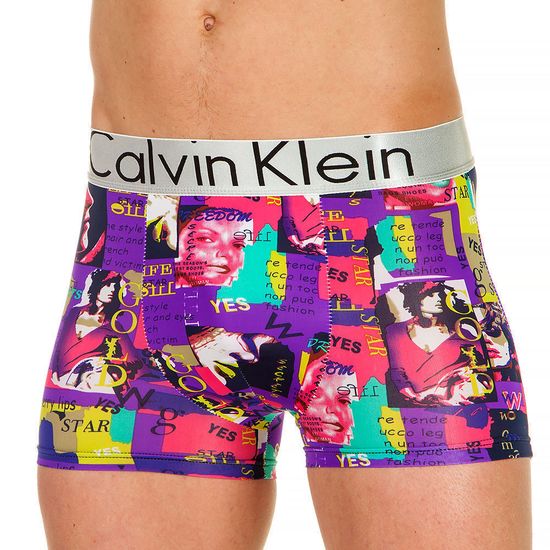 Трусы мужские боксеры с принтом Calvin Klein Print Modal Violet